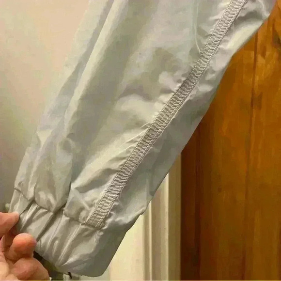 Rains Unisex Track Jacket Sky Blue Long Sleeve Zip Small NWT - Picture 7 of 10